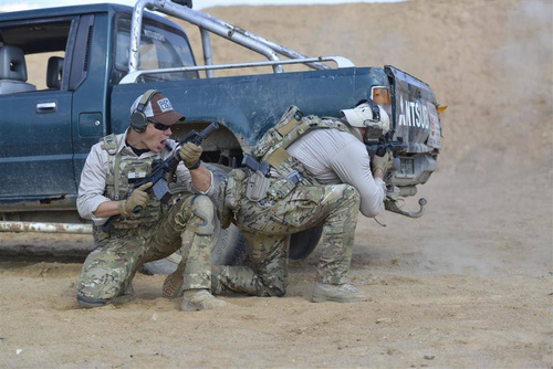 Ausrüstung - Direct Action - Pistolenmagazinträger Tasche Speed Reload - Schwarz - PO-PTSR-CD5-BLK - Magazin & Munitionstaschen