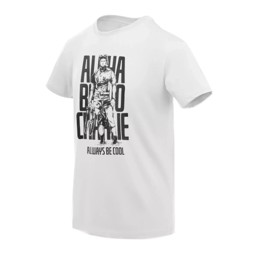 Helikon - T-shirt Alpha Bravo Charlie - Baumwolle - Weiß - TS-ABH-CO-01 - T-Shirts
