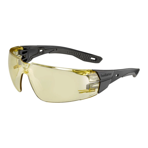 Bolle Safety - Schutzbrille RUSH+ 2.0 - EN ISO 16321-1 - Platinum - Gelb - RUSPMN32E - Gesichtsschutz