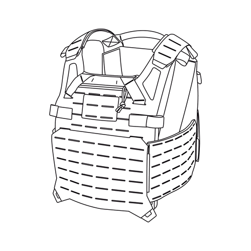Modulare Westen - Direct Action - Taktische Weste Plattenträger Spitfire - PenCott WildWood - PC-SPTF-CD5-PWW