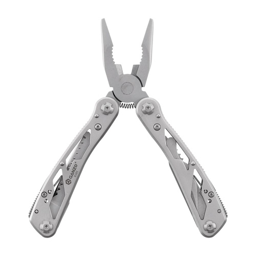 Ganzo - Kippwerkzeug mit Bitsatz - 24 Werkzeuge - Silber - G202 - Multitools - Multitools