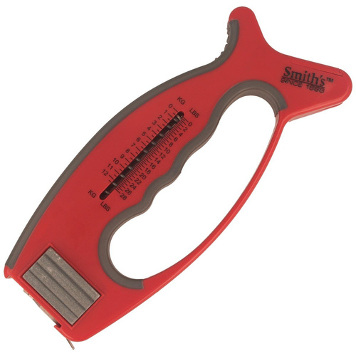 Smith's - 4-in-1-Angelmesserschärfer - Rot - JIFF-FISH - Messerschärfer