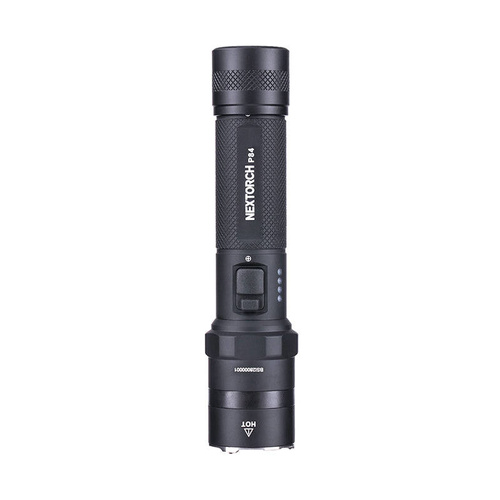 NEXTorch - P84 LED Taktische Taschenlampe mit 4800 mAh Akku - 3000 lm - Schwarz - P84 - LED-Taschenlampen - Outdoor