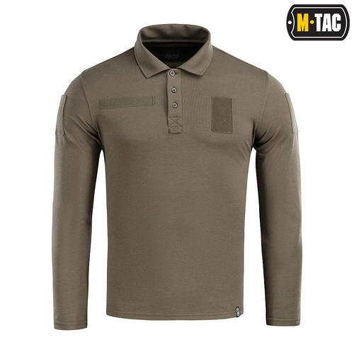 Poloshirts - M-Tac - Taktisches Poloshirt mit langen Ärmeln - Dark Olive - 80021048