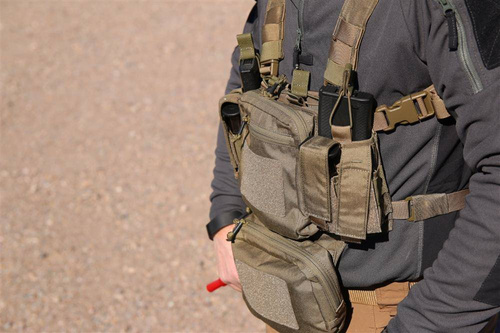Helikon - Training Mini Rig® - Shadow Grey / Schwartz - KK-TMR-CD-3501A - Chest Rig Westen