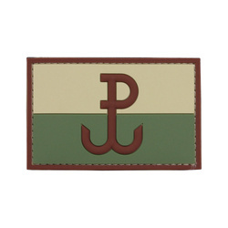 101 Inc. - 3D Aufnäher - Polen Anker - Multicamo - 444130-7011