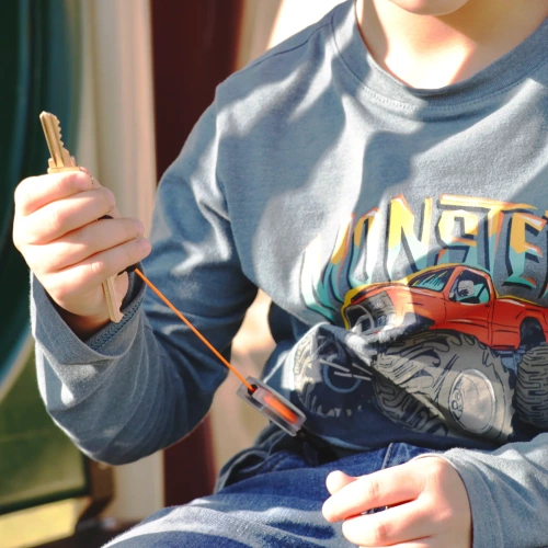 Ausrüstung - Key-Bak - Retraktor Key-Connect - 24" - Klar - 0KB1-0A214 - Fangriemen