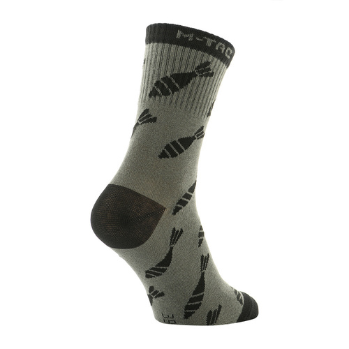 Socken - M-Tac - Mk.3 Sommersocken - Mörserbomben - Olive - 30903801
