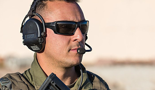 Augenschutz - ESS - Rollbar Tactical Subdued Logo Kit - Schwarz - Clear / Smoke Gray - EE9018-05