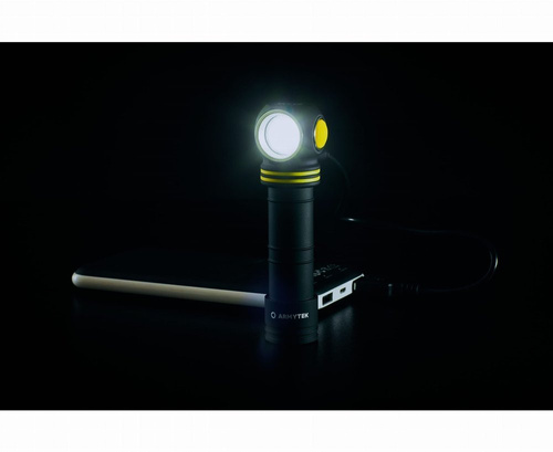 Outdoor - Armytek - Wiederaufladbare Taschenlampe / Stirnlampe Elf C2 - 1100 lm - Kaltlicht - F05103C - LED-Taschenlampen
