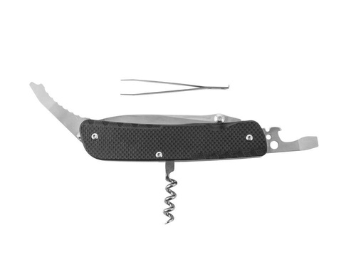 Ruike - Multifunktionales Taschenmesser LD42-B - 17 Werkzeuge - Schwarz - 340-018 -