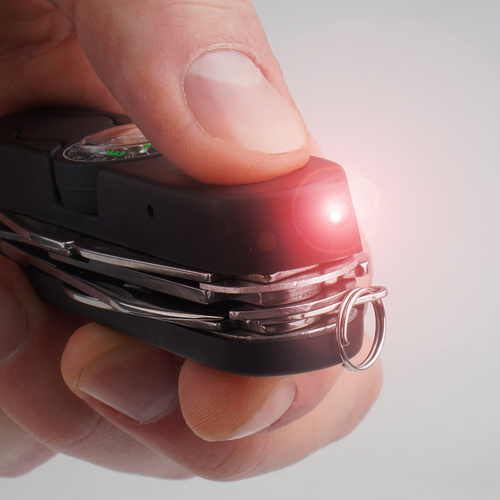 Outdoor - Azymut - Izeron Taschenmesser - 13 Werkzeuge - Schwarz - HK20017-8BL - Taschenmesser & Schweizermesser