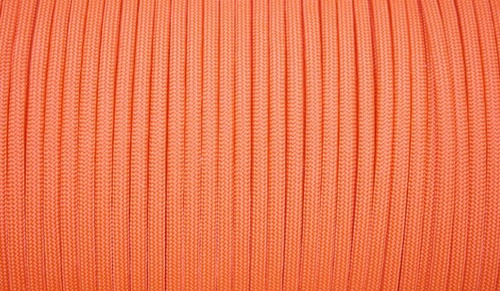 Paracord - Atwood Rope MFG - Paracord 550-7 - 4 mm - Neon Orange - Spule 1000ft