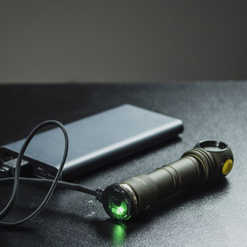 Armytek - Stirnlampe Wizard C2 Pro Max - Magnetisches Ladegerät - 4000 lm - 21700 - Sand - F06701CS - LED-Taschenlampen - Outdoor
