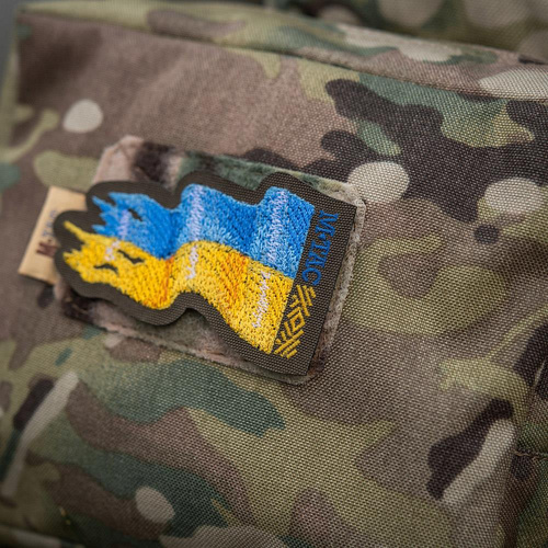 Verschiedenes - M-Tac – Ukraine-Flaggen-Aufnäher – Stickerei – Cordura 500D – links – Rangergrün – 51298023 - Morale Patch