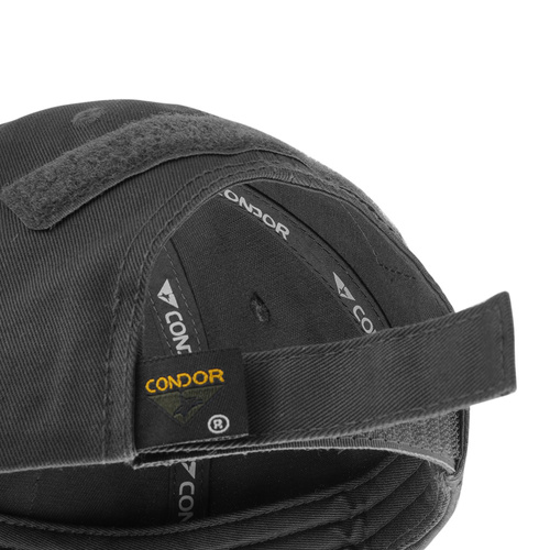 Condor - Taktische Baseballmütze - 100% Baumwolle - Schwarz - TC-002 - Caps & Feldmützen