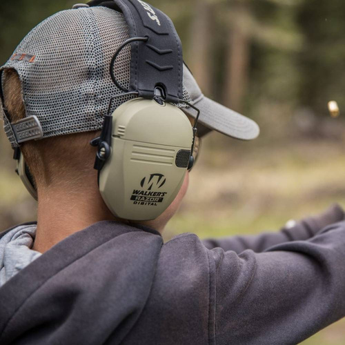 Walker's - Razor Slim Elektronischer Muff - Braun - GWP-RSEM-BB - Gehörschutz