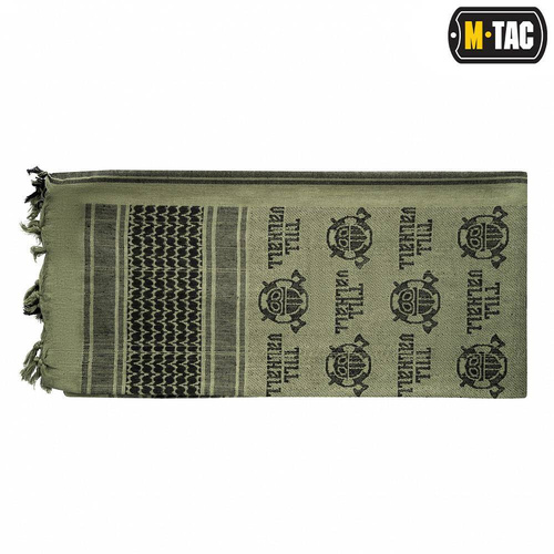 M-Tac - Shemagh Schal Til Valhalla - Olive / Schwarz - 40907001 - Headwraps, Shemags & Schals - Bekleidung