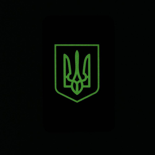 Morale Patch - M-Tac - Aufnäher - Flagge der Ukraine mit Wappen 80x50mm - Vertikal - 51304099.