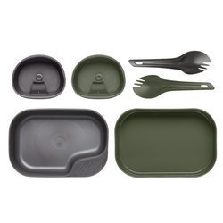 Wildo - Camp-a-Box Duo Leichtes Wander-Kochgeschirr-Set - Olivgrün / Grau - SE-CDL-PP-0219A