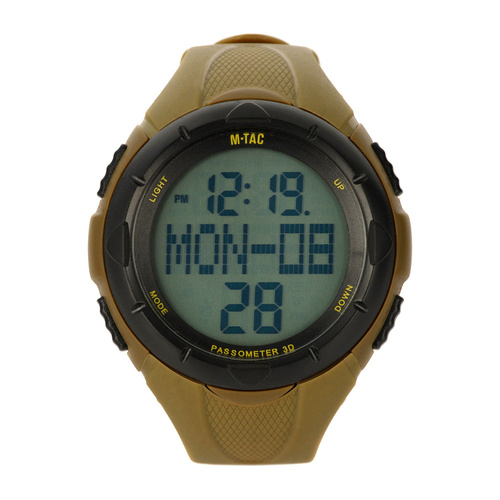 M-Tac - Taktische Uhr mit Schrittzähler - Coyote - 50001005 - Uhren