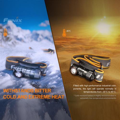 LED-Taschenlampen - Fenix - LED-Stirnlampe HM50R V2.0 mit Akku - 700 lm - 700 mAh - HM50R V2.0