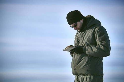 Helikon - Leichte Winterjacke Level 7 - Climashield® Apex™ - Flecktarn - KU-L70-NL-23 - Tarnjacken - Bekleidung