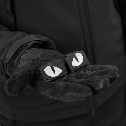 M-Tac - Tiger Eyes Patch - 500D Cordura - Laser Cut - Reflektierend - Schwarz - 51140299 - Andere