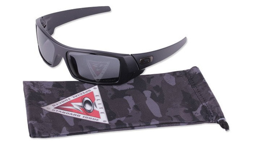 Sonnenbrille - Oakley - SI Gascan Matt Schwarz Brille - Grau Polarisiert - 11-122