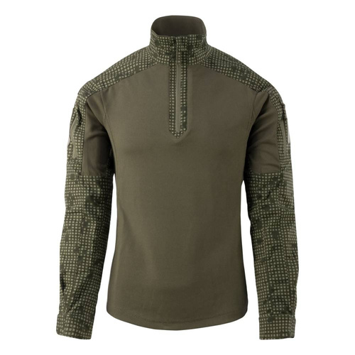 Kampfhemden - Helikon - MCDU Combat Shirt - Tiger Stripe / Olive Green - BL-MCD-SP-6202A