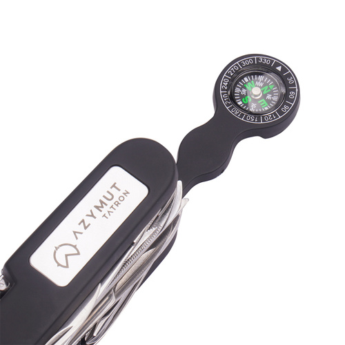 Azymut - Tatron Taschenmesser - 25 Werkzeuge - Schwarz - HK20017BL - Taschenmesser & Schweizermesser