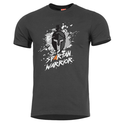 Pentagon - T-Shirt Ageron Spartan Warrior - Schwarz - K09012-SW-01 - T-Shirts