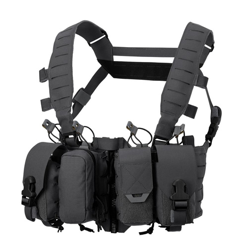 Direct Action – Hurricane Hybrid Chest Rig® Taktische Weste – Schattengrau – CR-HRCN-CD5-SGR - Chest Rig Westen