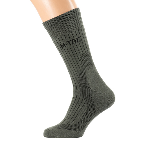 M-Tac - Hohe Trekking-Socken Mk.4 - Olive - 30908201 - Trekkingsocken - Bekleidung