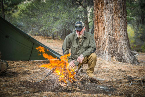 Helikon - Woodsman Hemd - Schwarz - KO-WDN-DC-01 - Hemden & Pullover - Bekleidung