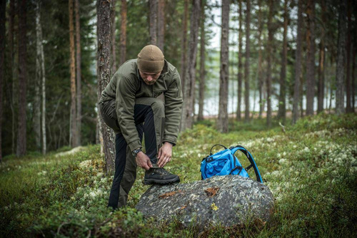 Cargohosen - Helikon - Hybrid Outback Pants® Hose - DuraCanvas® - Taiga Green - SP-HOP-DC-09