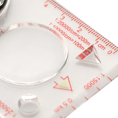 M-Tac – Kartenkompass – Weiß – HWDTC01 - Kompasse - Outdoor