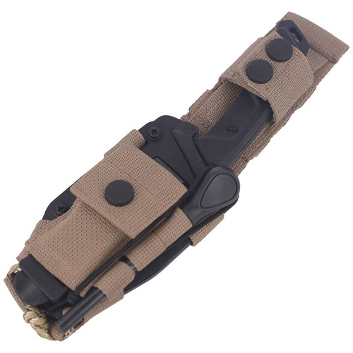 Extrema Ratio - Nóż survivalowy Sethlans D2 - Schwarz - 04.1000.0463/D2/BL/D - Messer - Outdoor