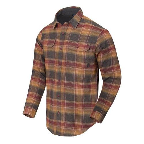 Helikon - GreyMan Hemd - Bernstein kariert - KO-GMN-PN-P0 - Hemden & Pullover