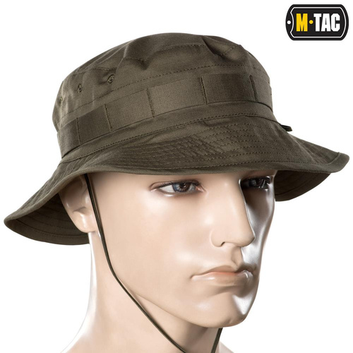 M-Tac - Boonie Hut - Rip Stop - Dark Olive - 20405048 - Hüten - Bekleidung