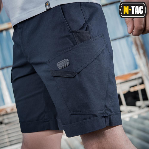 M-Tac - Aggressor Tactical Shorts - Polycotton - Rip-Stop - Dark Navy Blue - 20018015 - Kurze Hose