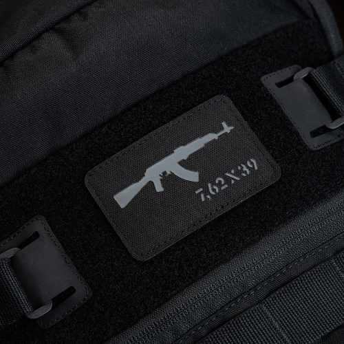 M-Tac - AKM 7,62 x 39 Lasergeschnittener Aufnäher - Schwarz/Grau - 51110211 - Morale Patch - Verschiedenes