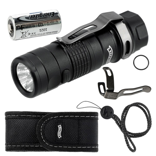 Outdoor - Walther - LED-Taschenlampe EFC1 - 400 lm - Schwarz - 3.7139 - LED-Taschenlampen