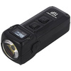 NiteCore - TUP Schlüsselanhänger LED-Taschenlampe mit 1200 mAh Akku - 1000 lm - TUP Hi-Tech Black