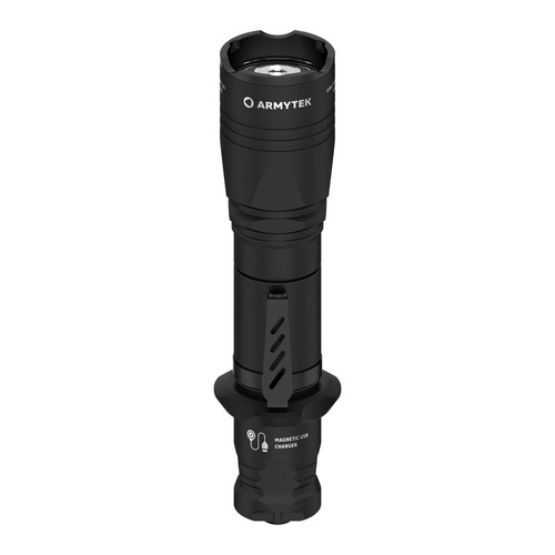 Outdoor - Armytek - Dobermann Pro Taktische Taschenlampe Magnet USB - Weiß - 1500 lumen - F07501C - LED-Taschenlampen