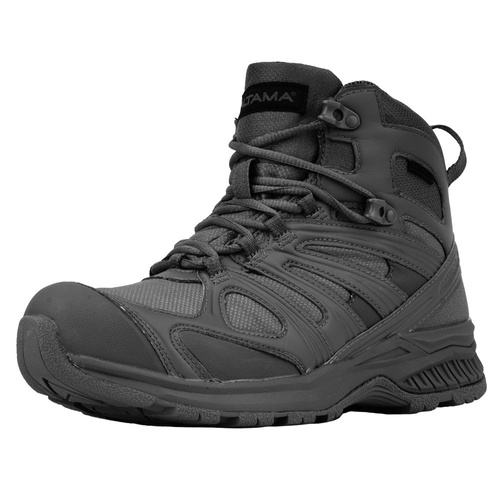 Militärstiefel - Altama - Aboottabad Trail Mid taktische Stiefel - Schwarz - 353201
