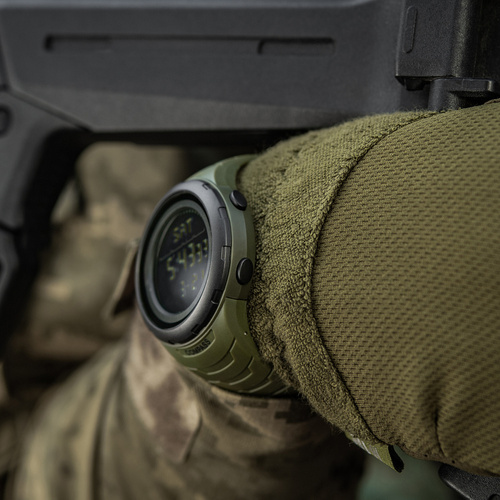 M-Tac - Taktische Uhr 2166 - LED - 5 ATM - Grün - 50008001 - Uhren