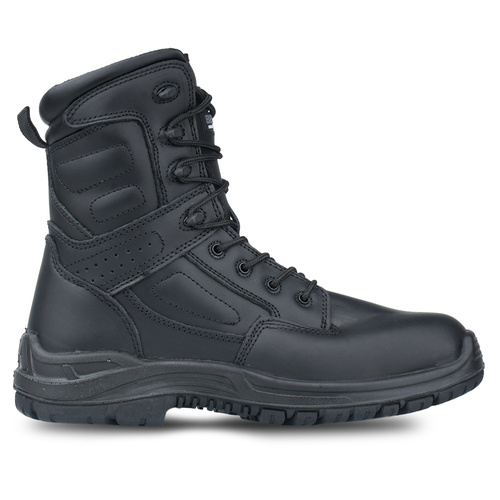 Bennon - Commodore O2 Militärstiefel - Leder - Regi-Tex - Schwarz - Z30366v01 - Militärstiefel
