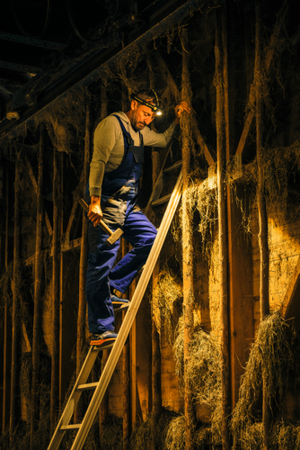 LED-Taschenlampen - Ledlenser - Stirnlampe H7R WORK wiederaufladbar - 1000 Lumen - 4800 mAh - Schwarz - 502195