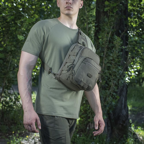 Outdoor - M-Tac - Cross Bag Elite Hex - Cordura - Ranger Green - 10153023 - Stadt, EDC, 1 Tag (bis zu 25 Liter)